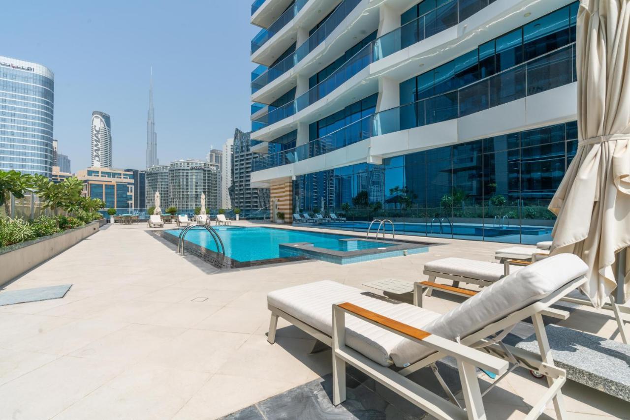 Exclusive Globalstay Apartments In Business Bay Free Parking & More! ドバイ エクステリア 写真